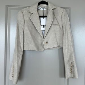ZARA Crop Blazer